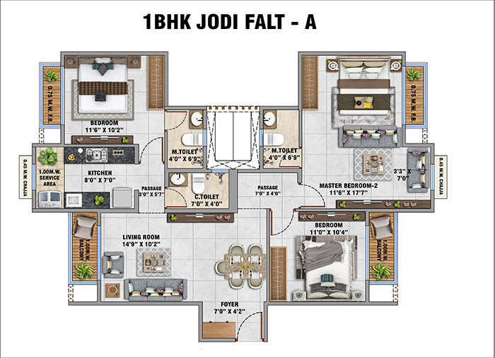 First City Nagpur - 2.5 & 3 BHK Apartments